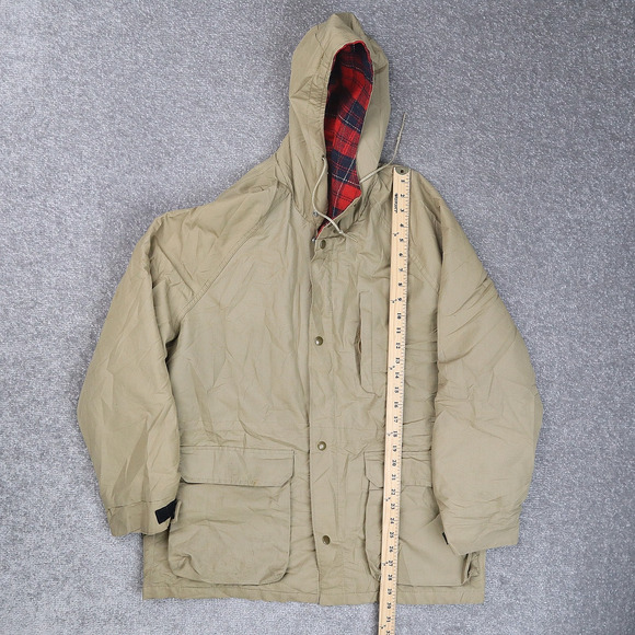 VTG 70s California Imperial Zip Snap XL Beige Long Sleeve Blanket Lined Jacket - Picture 3 of 12